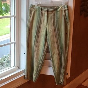 Tommy Bahama silk capris sz 6